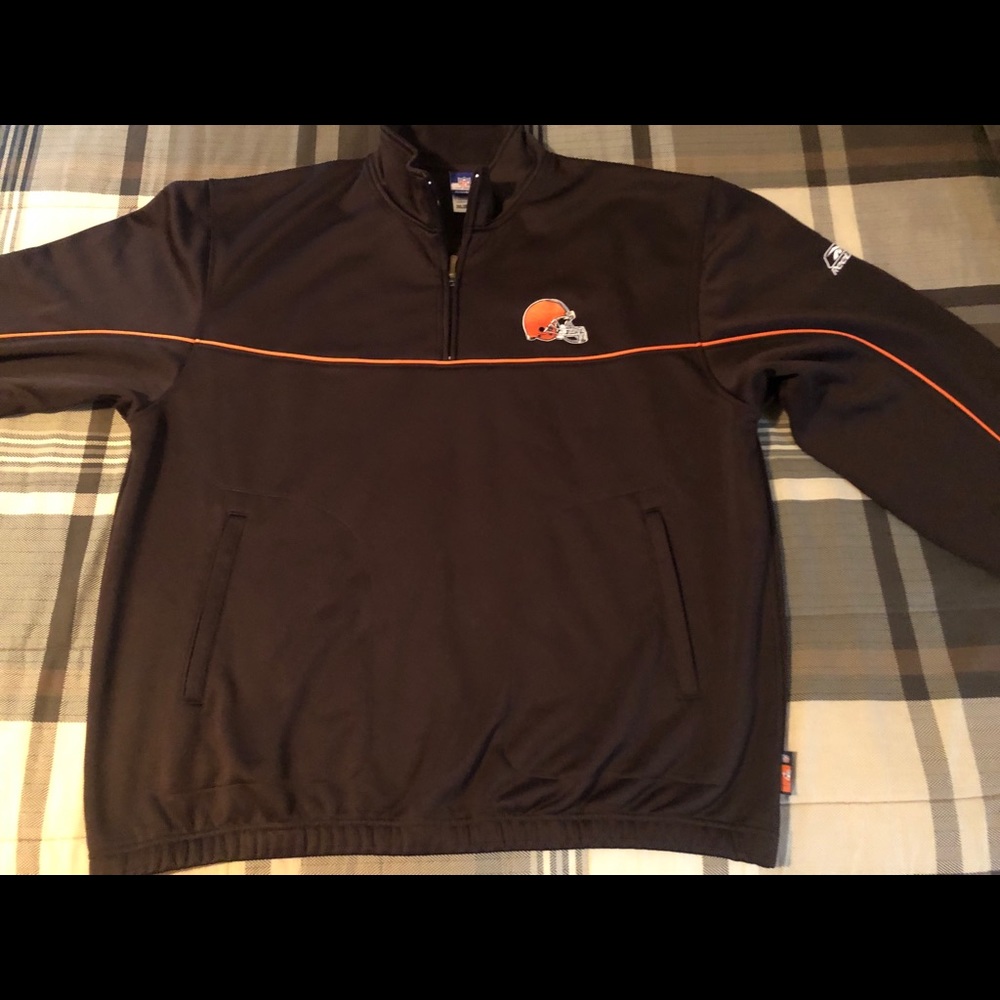NFL TEAM APPAREL BROWNS LONG SLEEVE